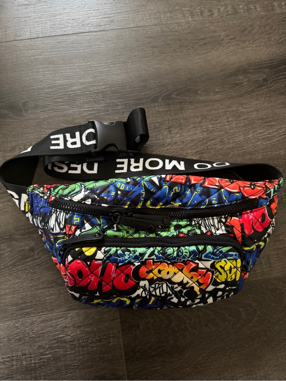 MZ Wallace Multi Graffiti Metro Sling Bag